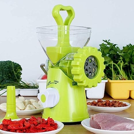Grinder High-Quality Multifunctional Meat Mincer Vegetable Chopper Blender Home Kitchen Cooking Tools (random color)
