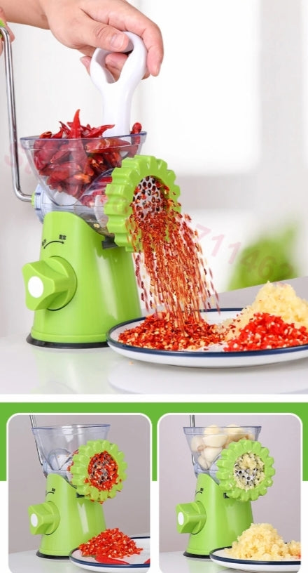 Grinder High-Quality Multifunctional Meat Mincer Vegetable Chopper Blender Home Kitchen Cooking Tools (random color)